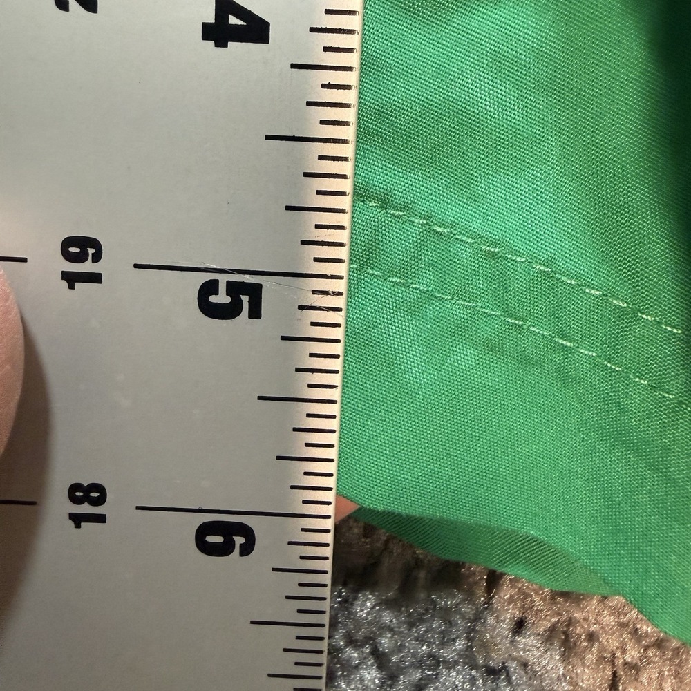 Vintage 90's Polo Sport Ralph Lauren Mens Green Swim Trunks Shorts Lined M - Picture 9 of 10